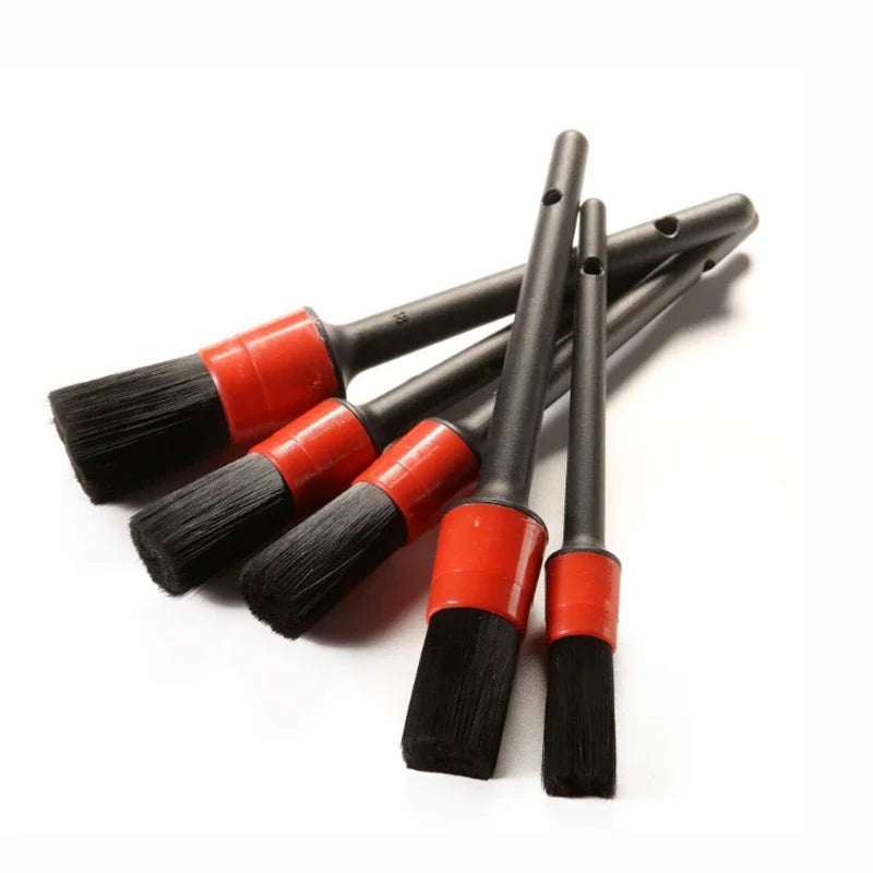 5 PCS Automotive Detailing Brushes. Car/Truck Interior Exterior Detailing Tools