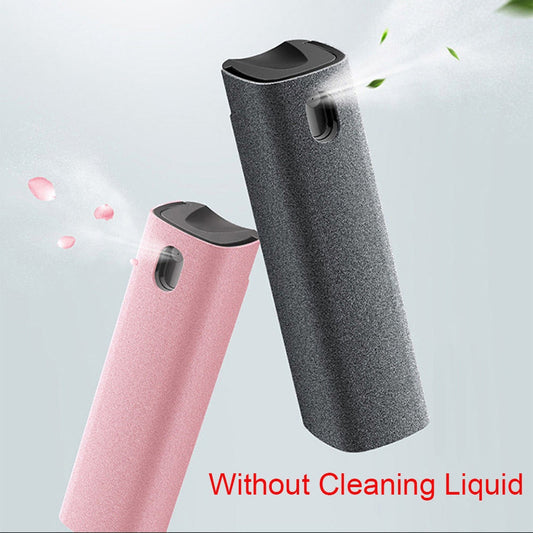 Screen cleaner case and bottle