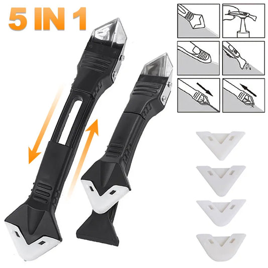 5 In 1 Caulk Scraper/Remover and Smoother