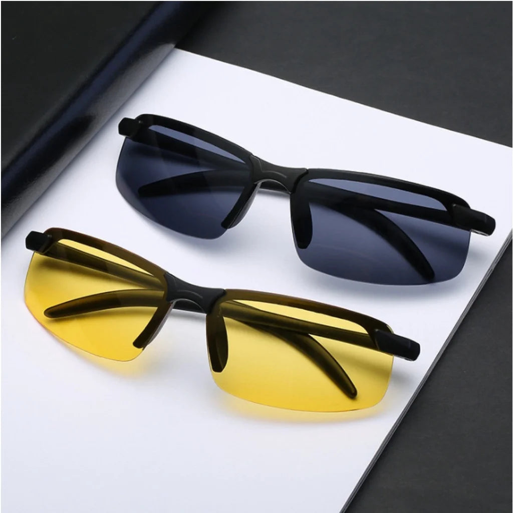 2022 Intelligent Photosensitive color changing Polarized Sunglasses Day and enhanced Night Vision for driving.